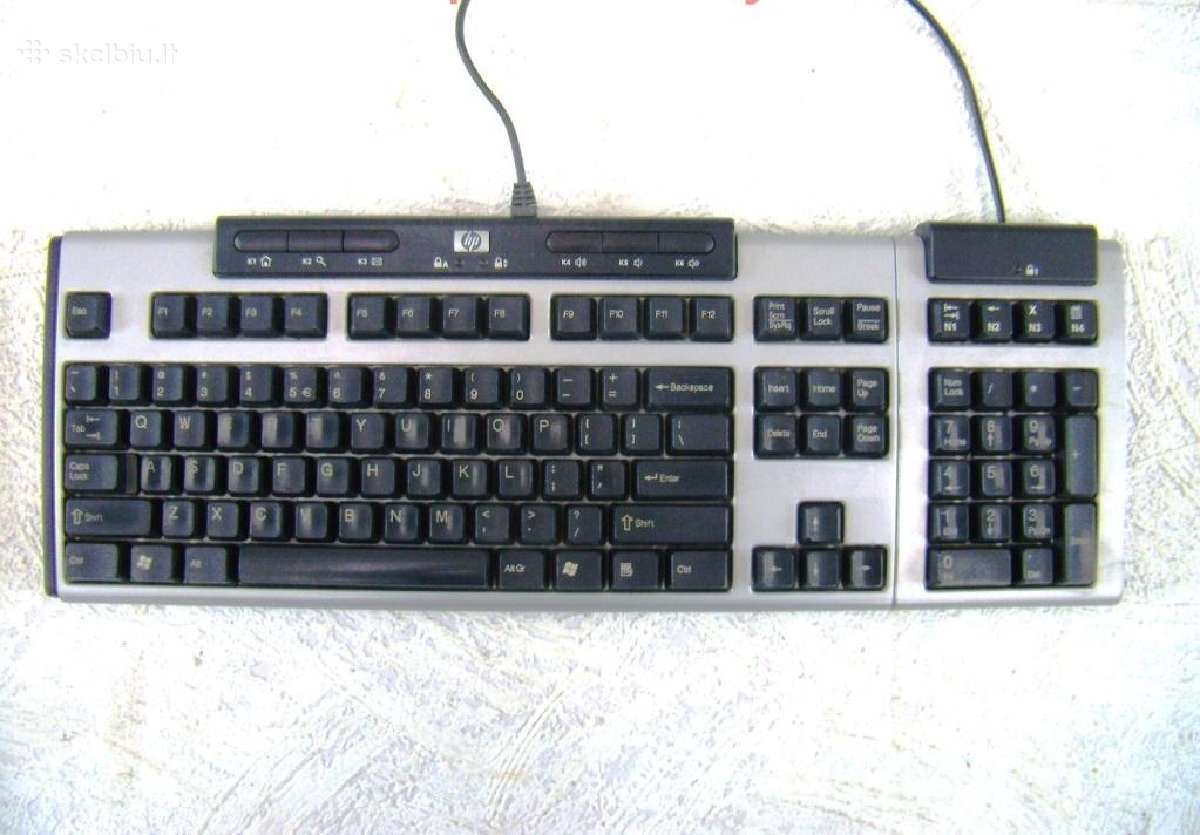 Hp Ku-0412 (Usb) ir Retro pelė com jungtis - nuotraukos Nr. 2