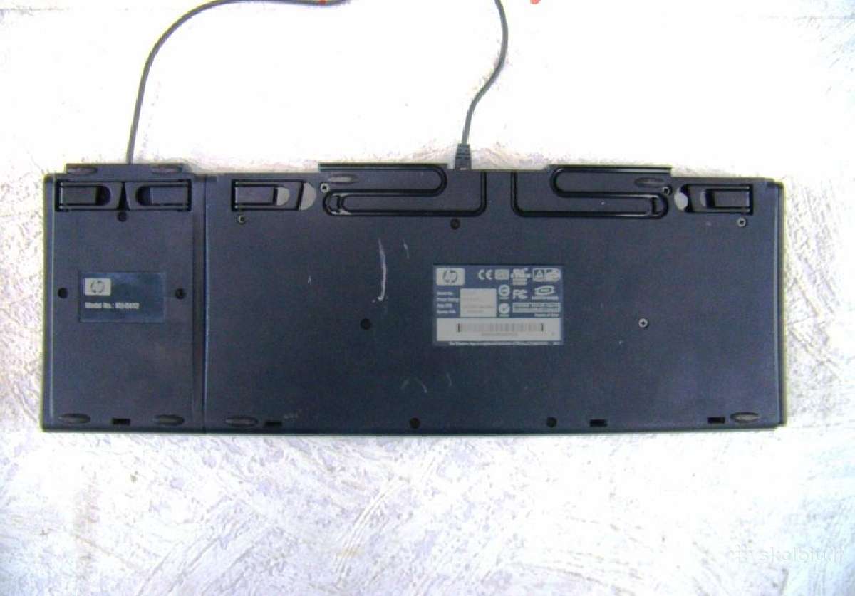 Hp Ku-0412 (Usb) ir Retro pelė com jungtis - nuotraukos Nr. 3
