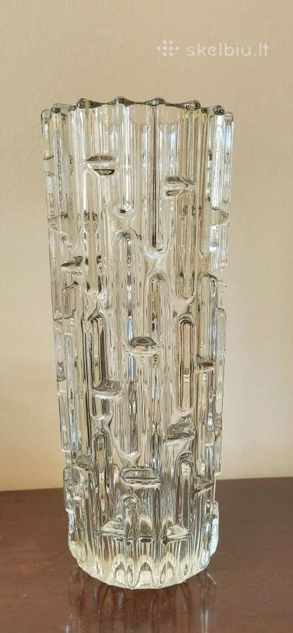Frantisek Vizner Sklo Union Labyrinth vase 1965 - nuotraukos Nr. 2