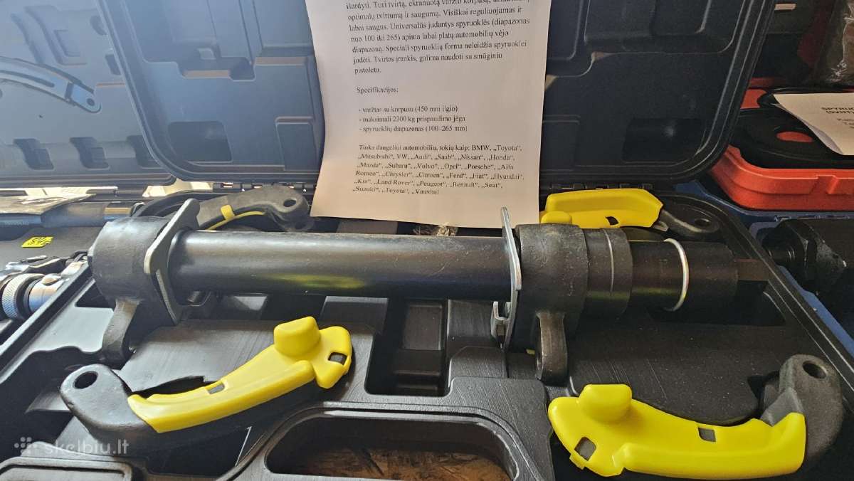 Spyruoklių suspaudėjas Spyruoklių suspaudėjai - nuotraukos Nr. 9