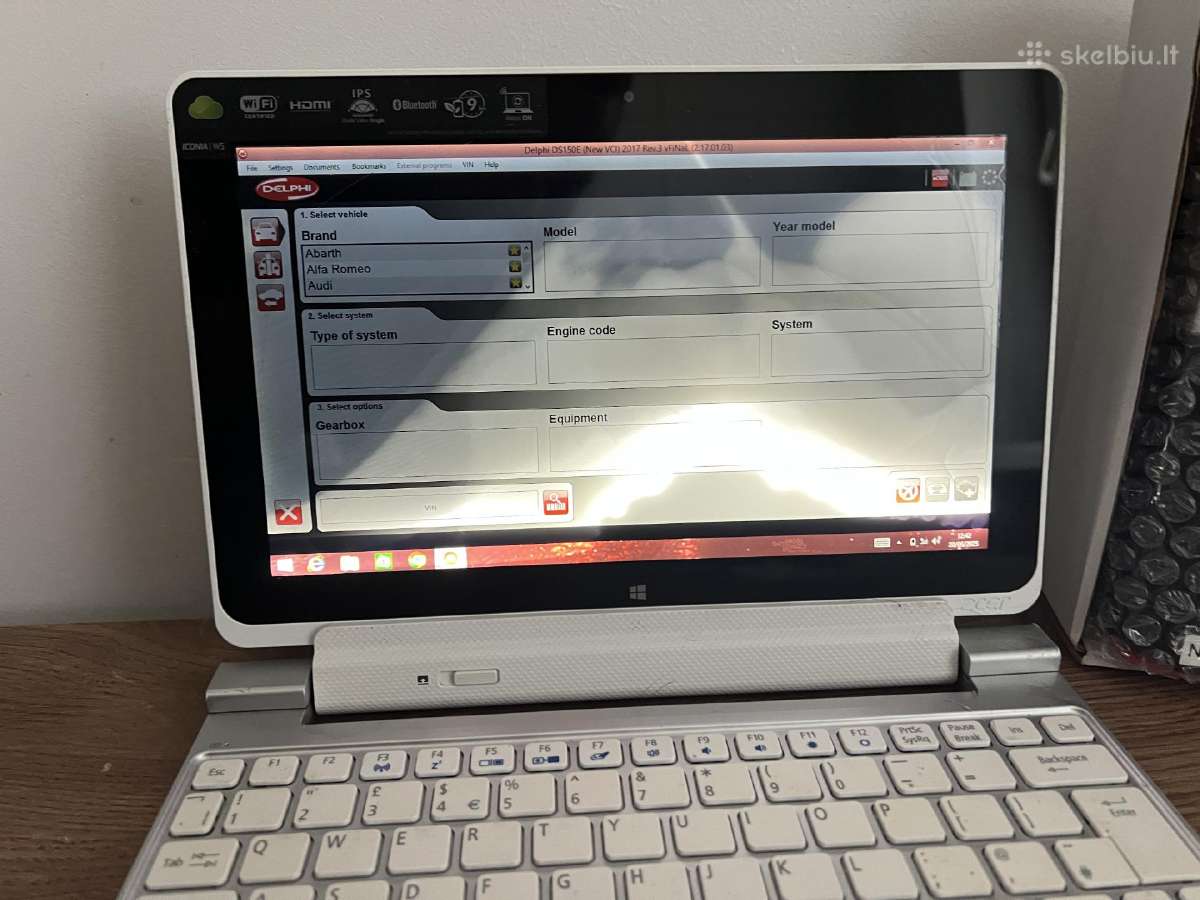 Delphi diagnostika+ Acer planšetė tik 110€ - nuotraukos Nr. 2