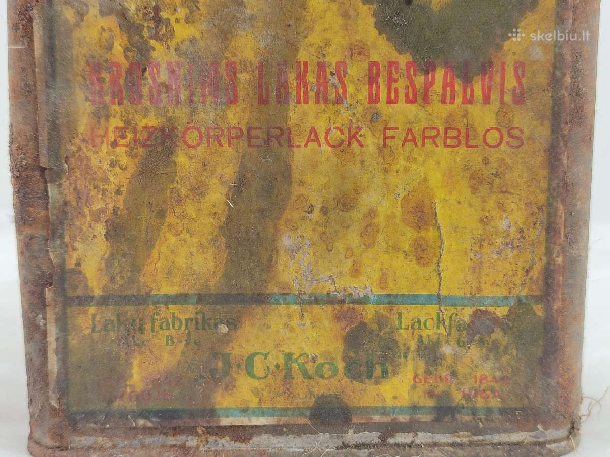 Tarpukario bespalvis lakas - nuotraukos Nr. 3