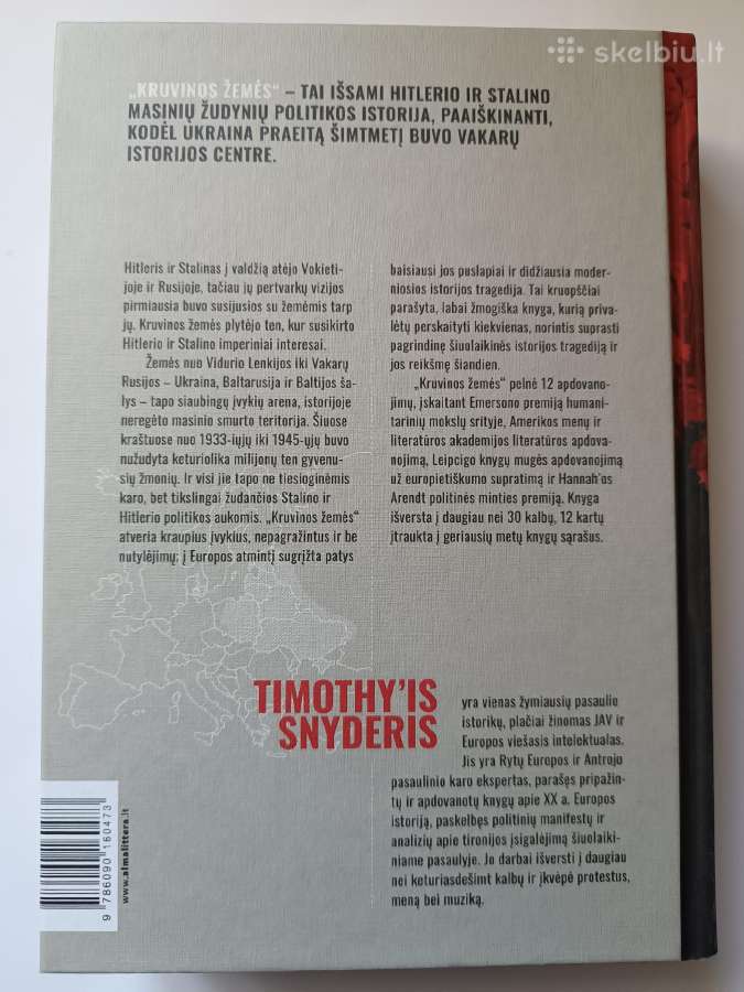 Timothy Snyder. Kruvinos žemės - nuotraukos Nr. 2