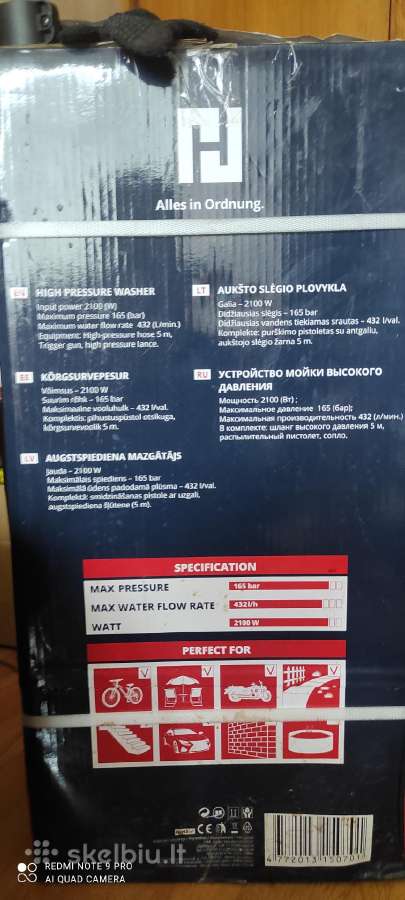 Aukšto slėgio Plovykla Gaus Halt - nuotraukos Nr. 4