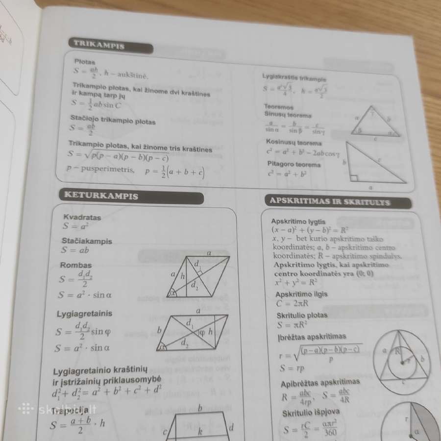 Matematikos sąsiuvinis - nuotraukos Nr. 3