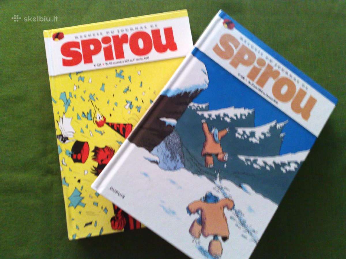 Spirou komiksų knygos