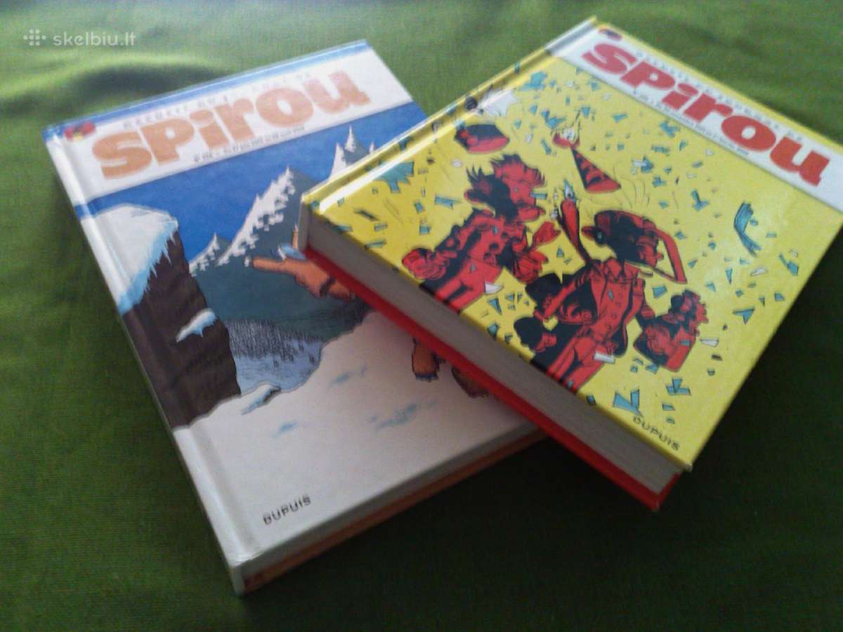 Spirou komiksų knygos - nuotraukos Nr. 2