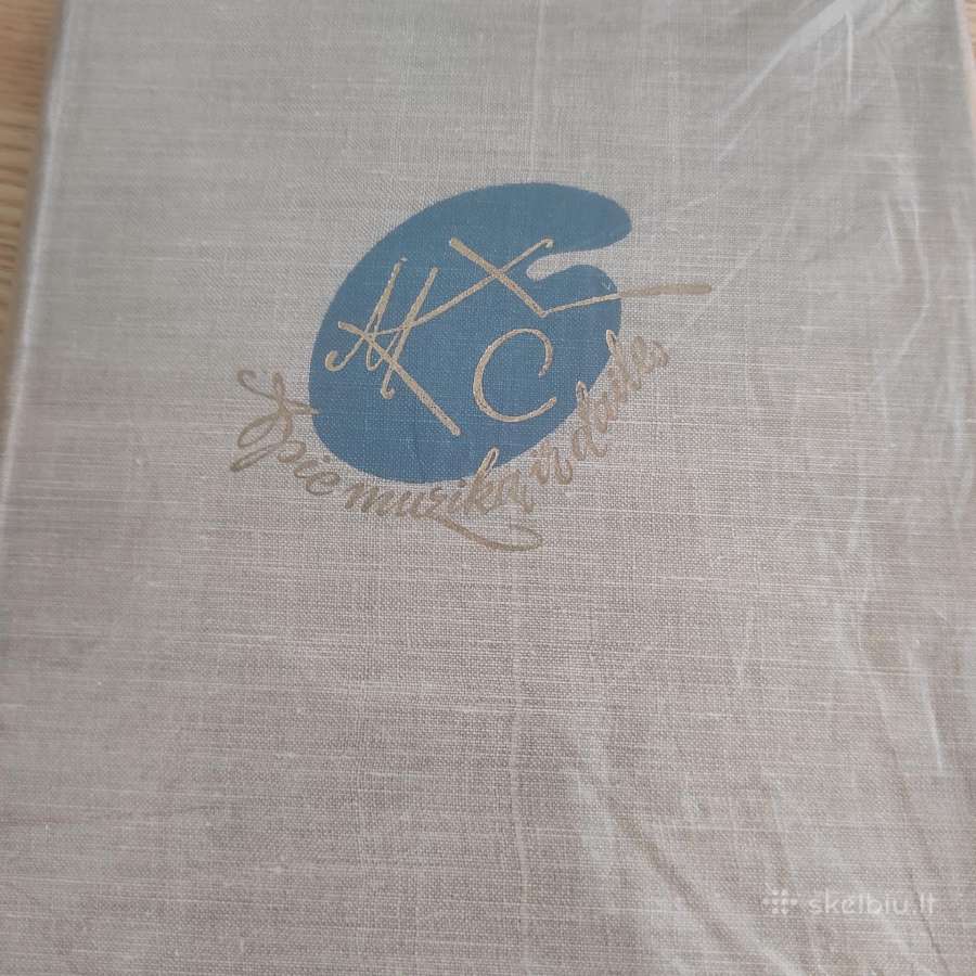 Knyga M.k.čiurlionis Apie muziką ir dailę
