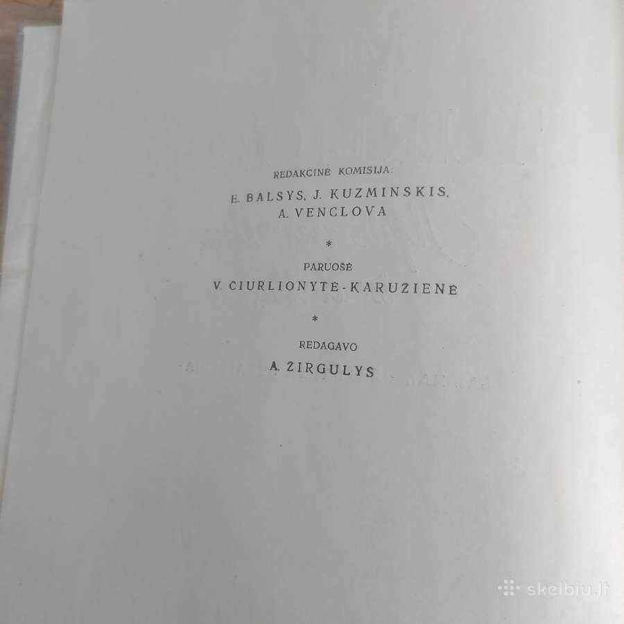 Knyga M.k.čiurlionis Apie muziką ir dailę - nuotraukos Nr. 5