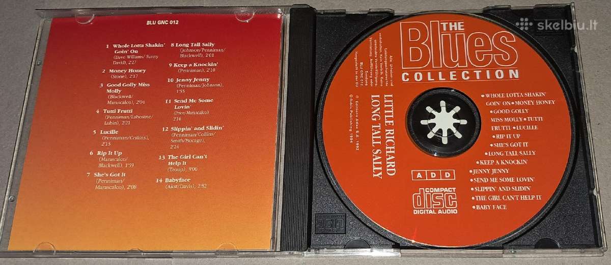 Little Richard – Long Tall Sally (Audio CD) - nuotraukos Nr. 3