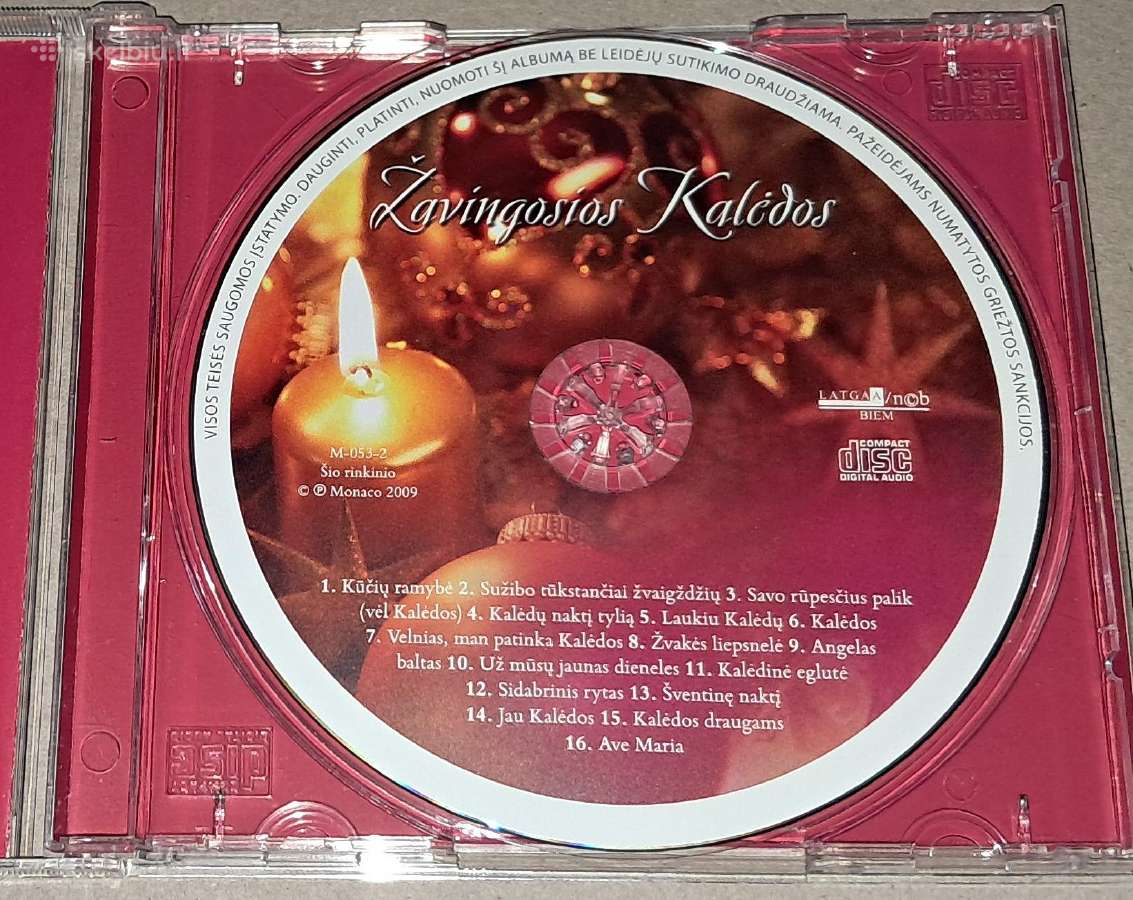 Žavingosios Kalėdos (Audio CD) - nuotraukos Nr. 3