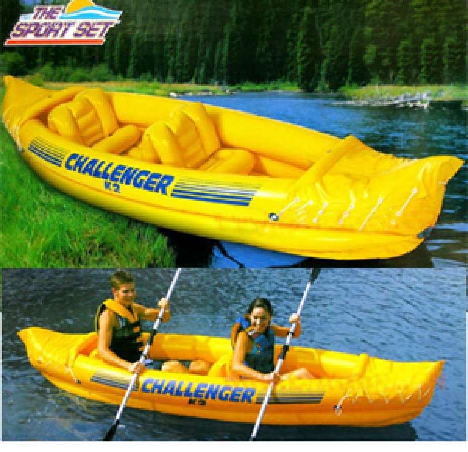 Pripučiama baidare Chalenger K2 - nuotraukos Nr. 5