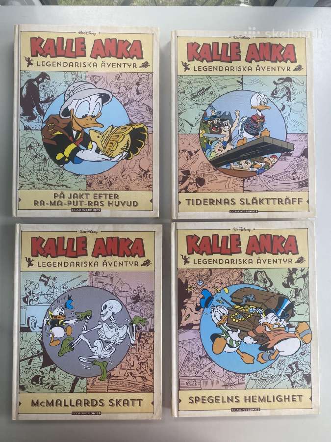 Donaldas Legendiniai nuotykiai komiksų knygos
