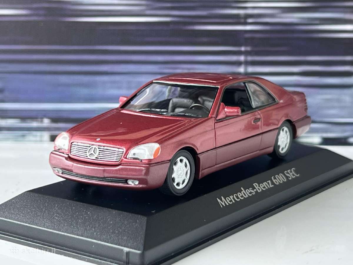 Mercedes-benz 600 Sec 1:43 - nuotraukos Nr. 2
