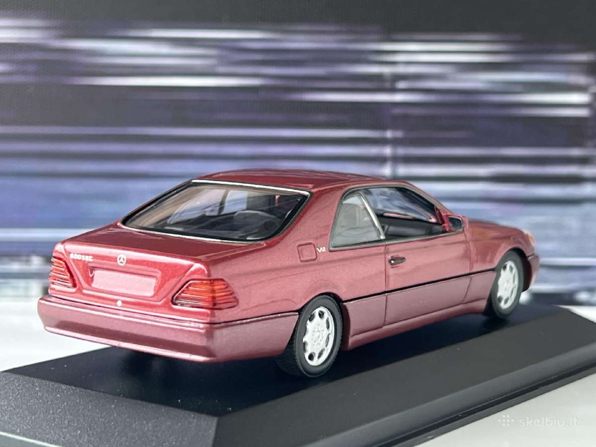 Mercedes-benz 600 Sec 1:43 - nuotraukos Nr. 5