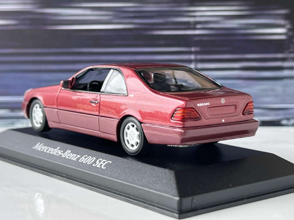 Mercedes-benz 600 Sec 1:43 - nuotraukos Nr. 6