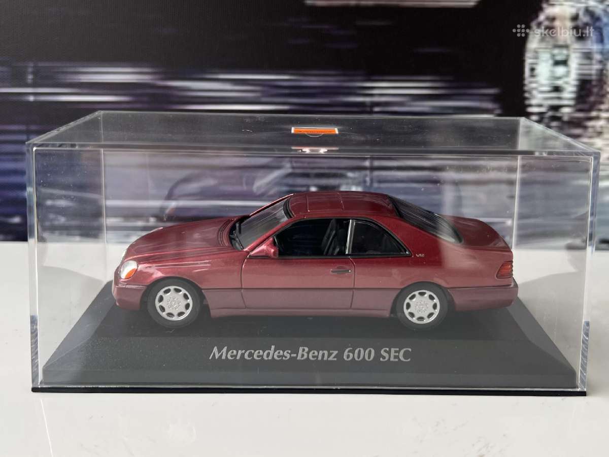 Mercedes-benz 600 Sec 1:43 - nuotraukos Nr. 7