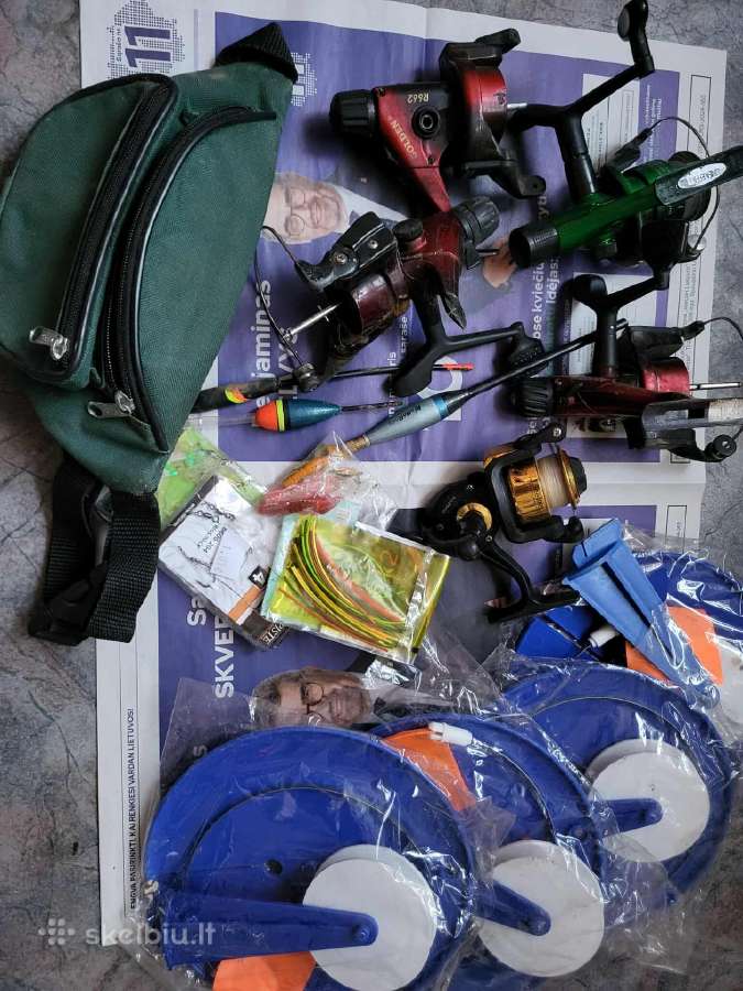 Rites, vėlevelės žuklei už viską kas ant foto 7eu