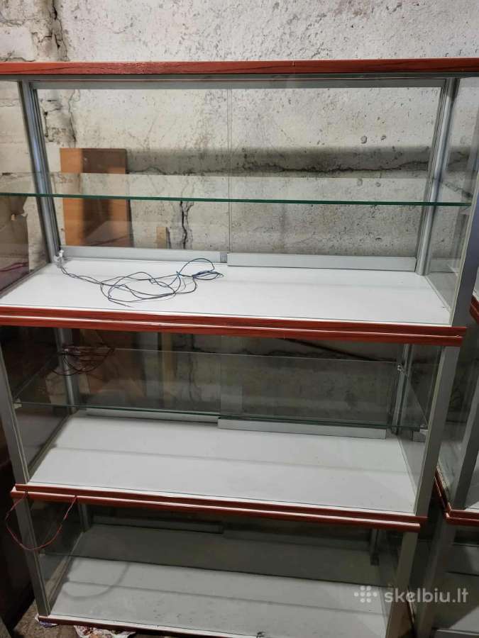 Lentynos su apšvietimu 6vnt -70eur