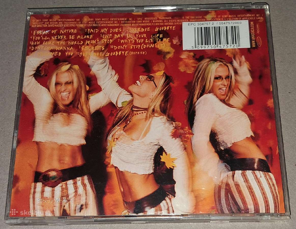 Anastacia – Freak Of Nature (Audio CD) - nuotraukos Nr. 2