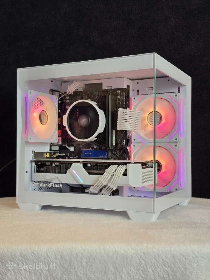 Naujas kompiuteris Ryzen 5 5500 rx5700xt rgb - nuotraukos Nr. 2