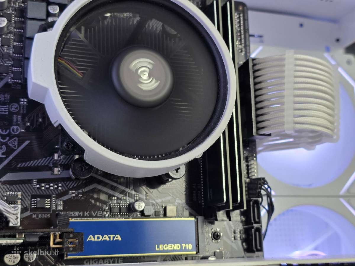 Naujas kompiuteris Ryzen 5 5500 rx5700xt rgb - nuotraukos Nr. 7