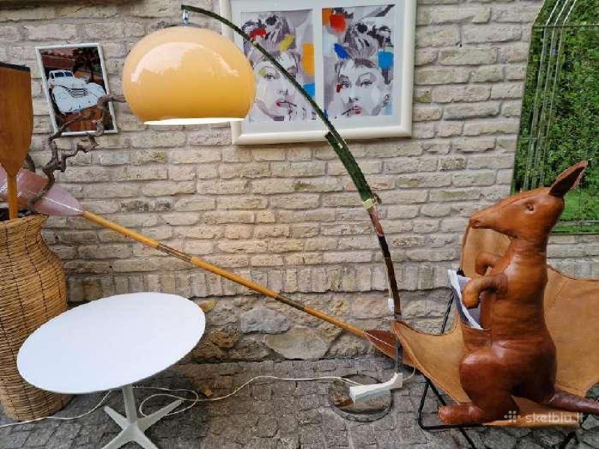 Vintažinis mid century Space Age arkinis toršeras - nuotraukos Nr. 3