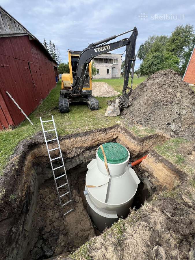 Mini ekskavatoriaus, mini ekskavatorius 4,5t - nuotraukos Nr. 9