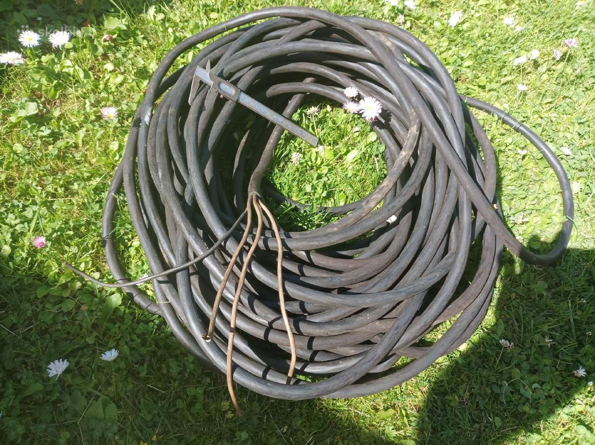 Guminis minkštas vario kabelis 4x6mm2 ?, 44m - nuotraukos Nr. 4