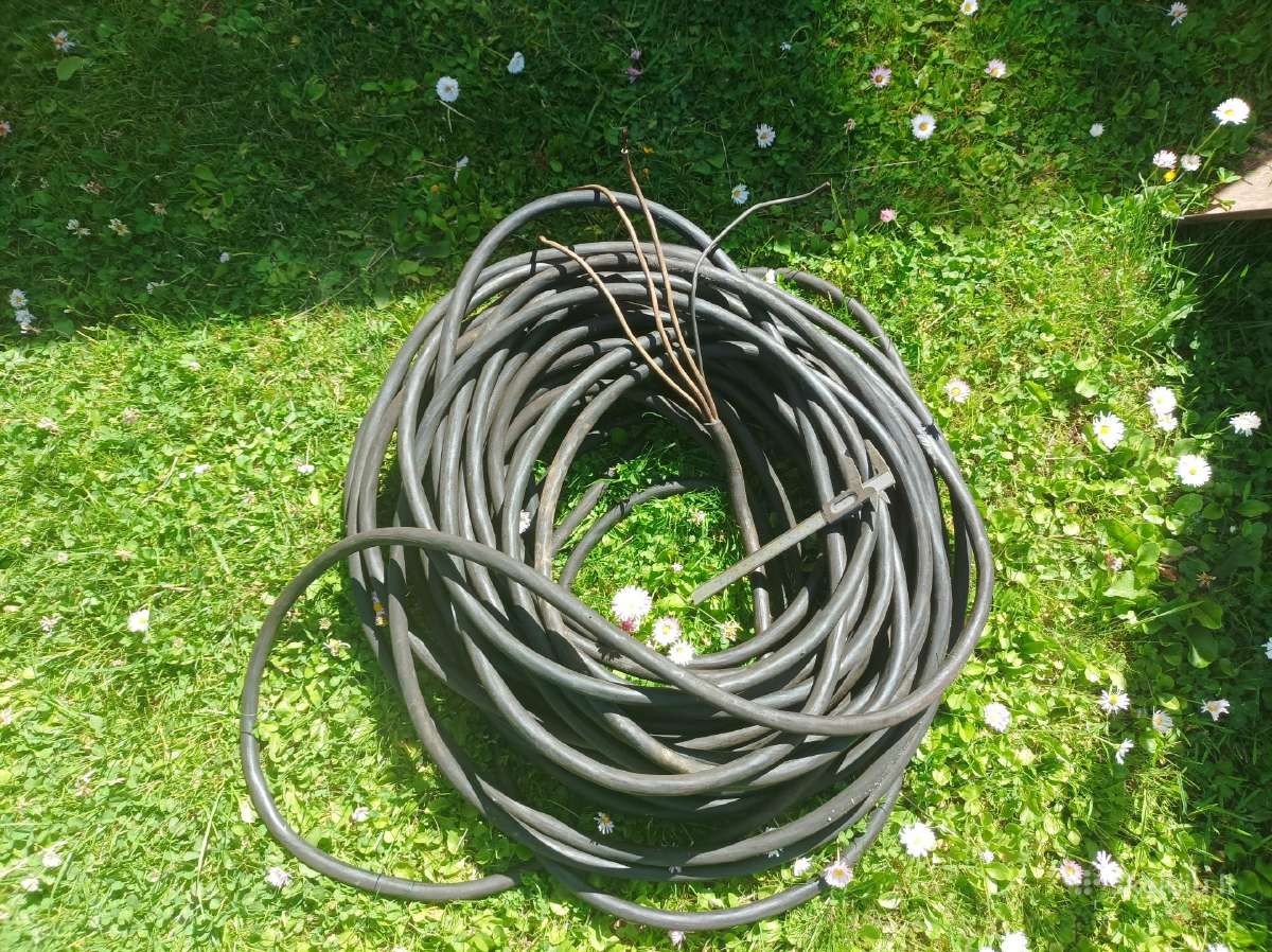 Guminis minkštas vario kabelis 4x6mm2 ?, 44m - nuotraukos Nr. 5