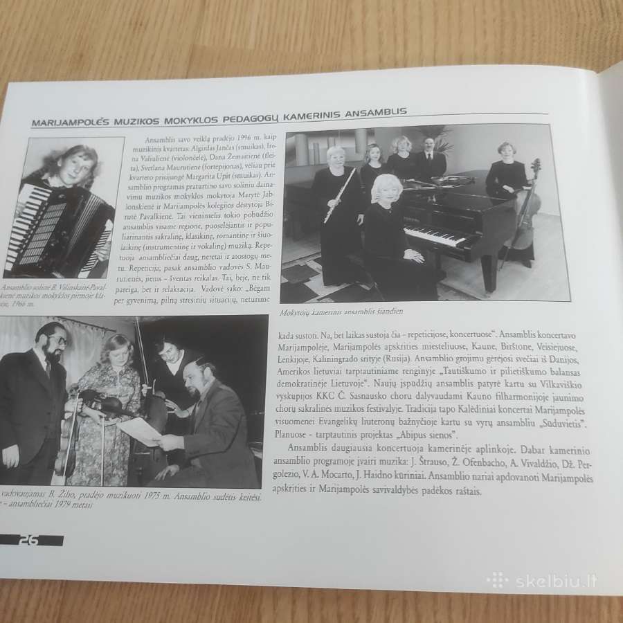 Knyga Marijampolės muzikos mokykla - nuotraukos Nr. 3