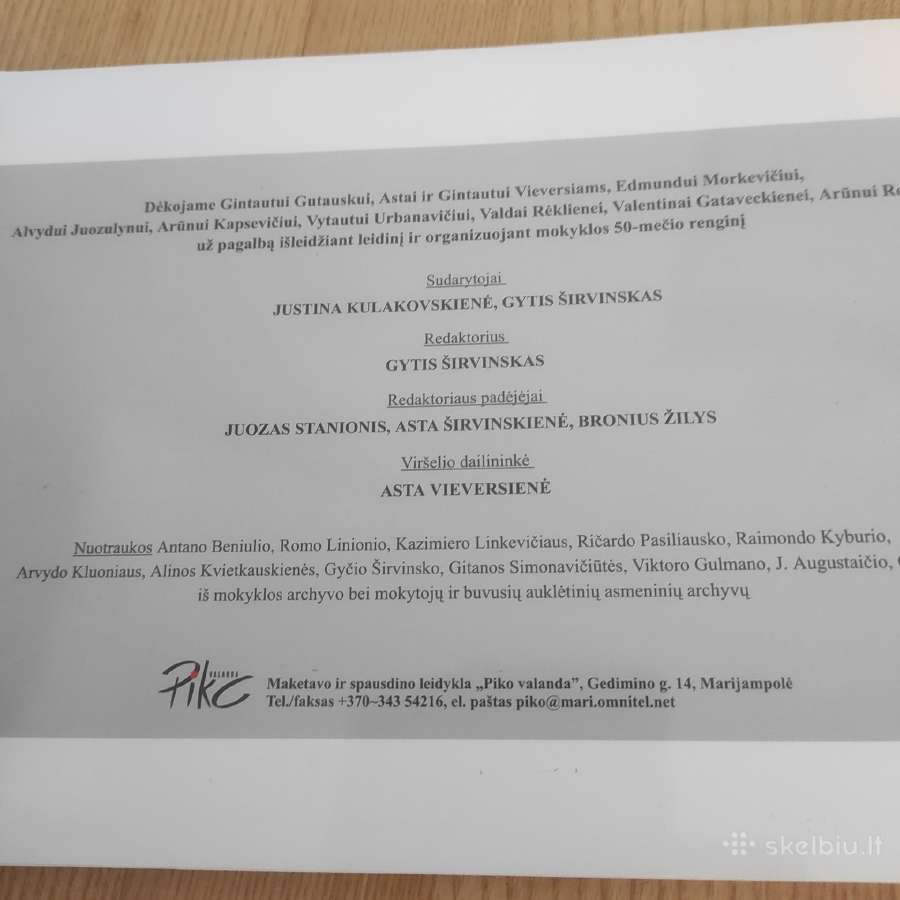Knyga Marijampolės muzikos mokykla - nuotraukos Nr. 4