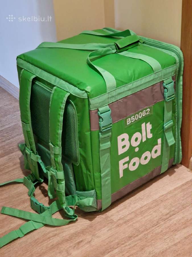 Bolt Food krepsys dviratininkui