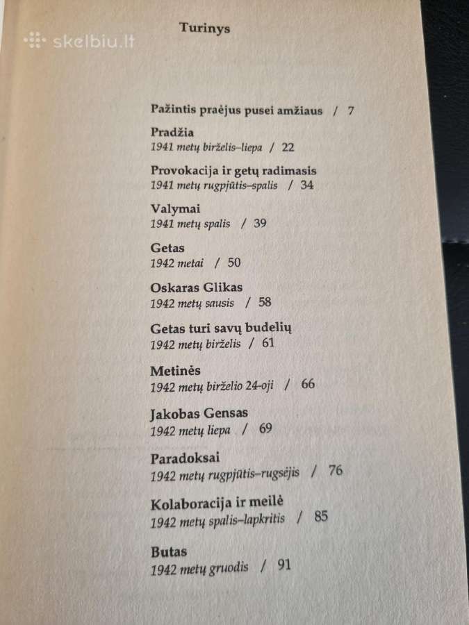 Vilniaus geto kronika 1941 -1944 - nuotraukos Nr. 3