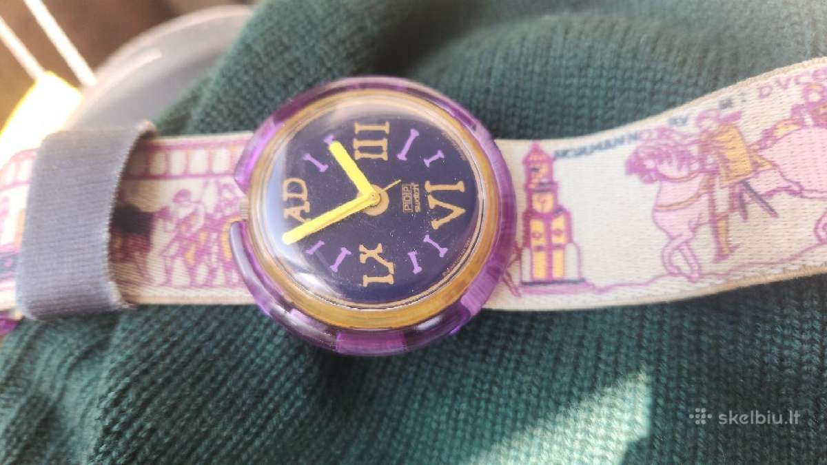 Swatch Pop Lancelot 46,5mm 1992 laikrodis