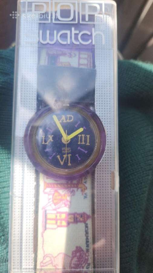 Swatch Pop Lancelot 46,5mm 1992 laikrodis - nuotraukos Nr. 3