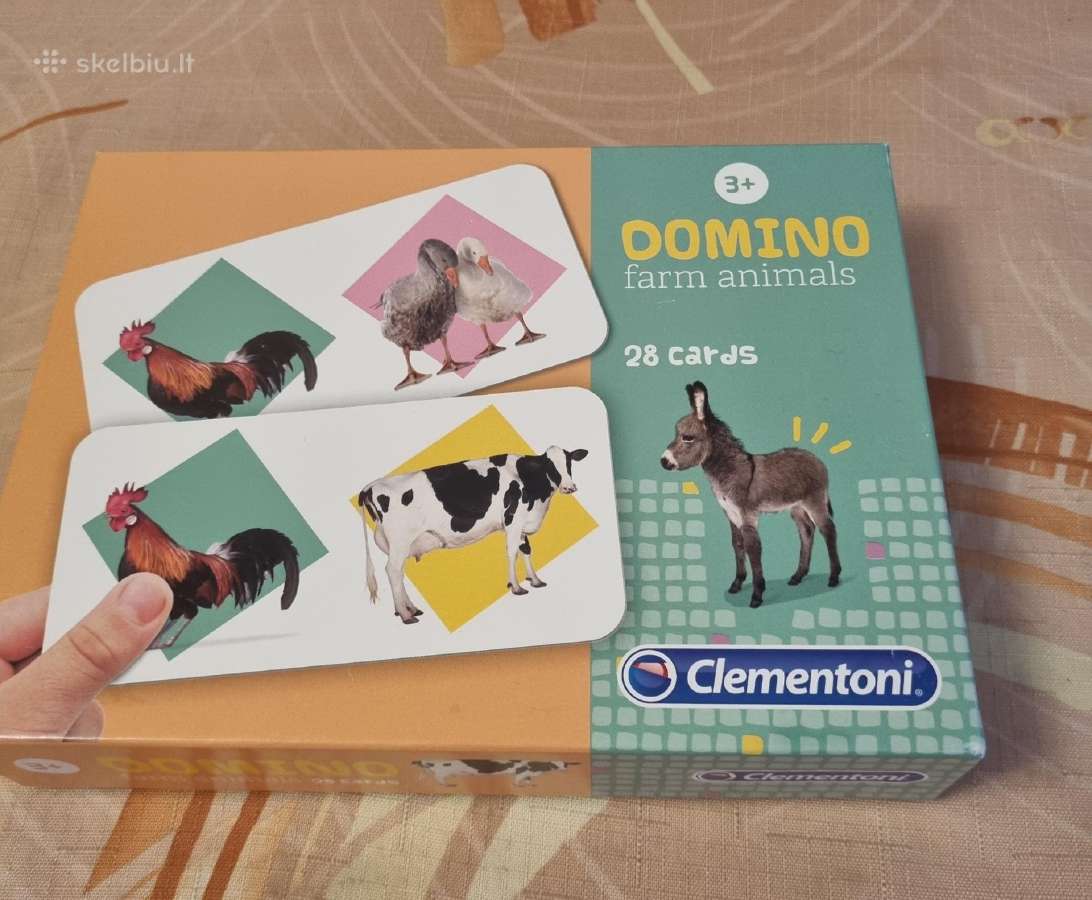 Domino farm animals
