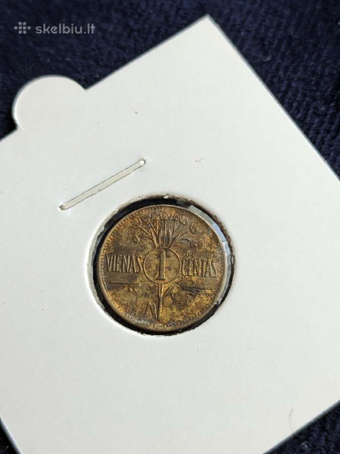 1 Centas 1925