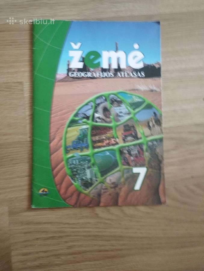 Žemė 7 klasės geografijos atlasas