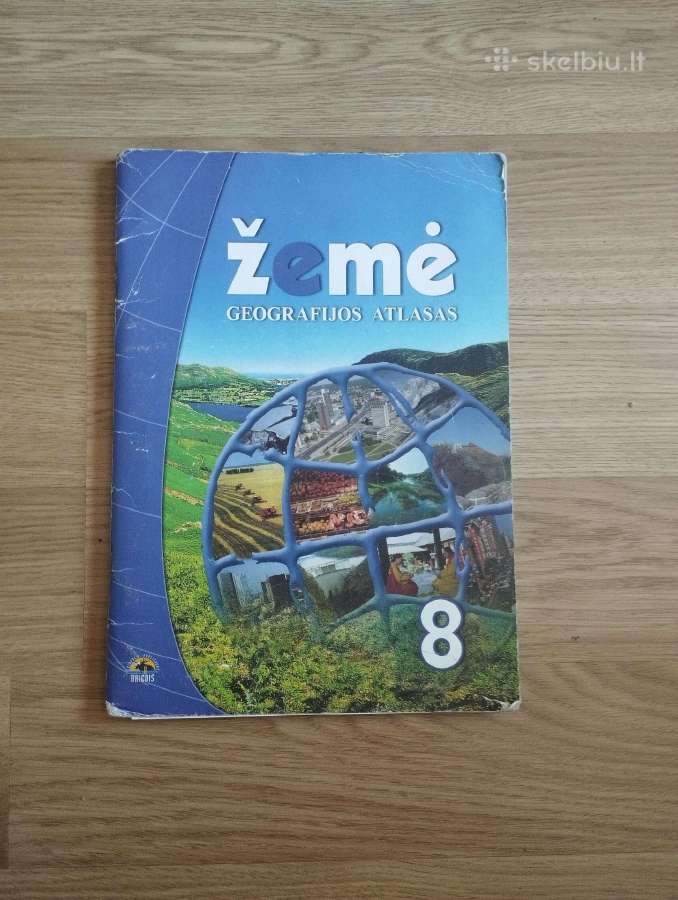 Žemė 8 klasės geografijos atlasas