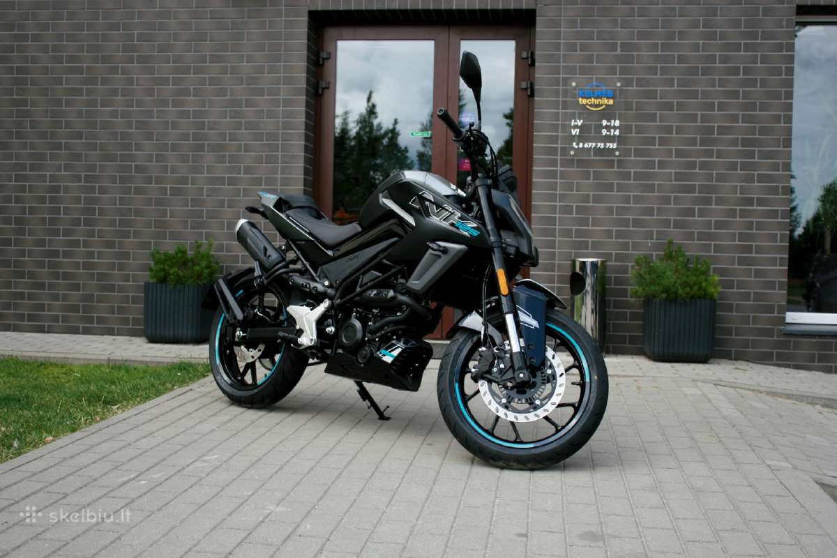 Naujiena motociklas Cfmoto 125 nk Abs - nuotraukos Nr. 2