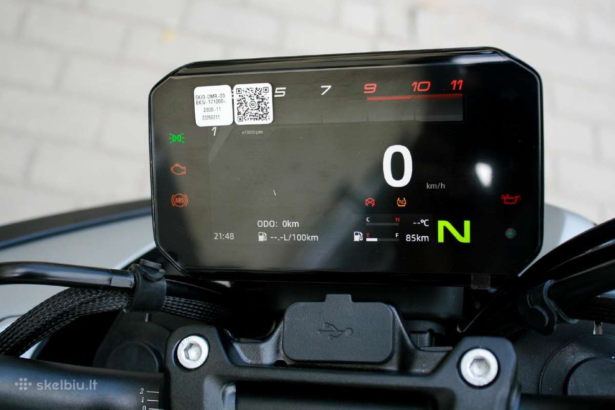 Naujiena motociklas Cfmoto 125 nk Abs - nuotraukos Nr. 26