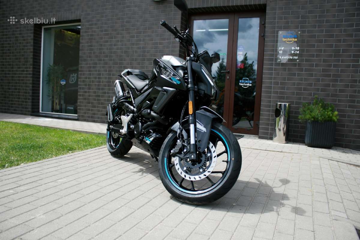 Naujiena motociklas Cfmoto 125 nk Abs