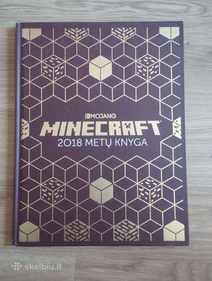 Minecraft 2018 metų knyga