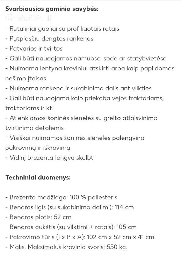 Vežimėlis - nuotraukos Nr. 4