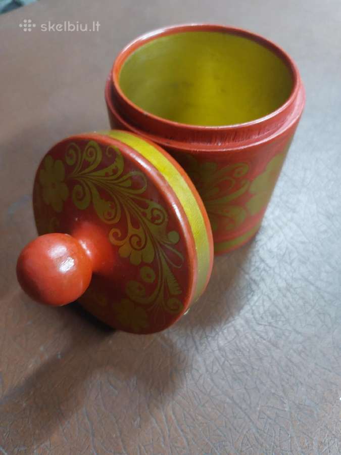 Vintazinis indas" hohloma"