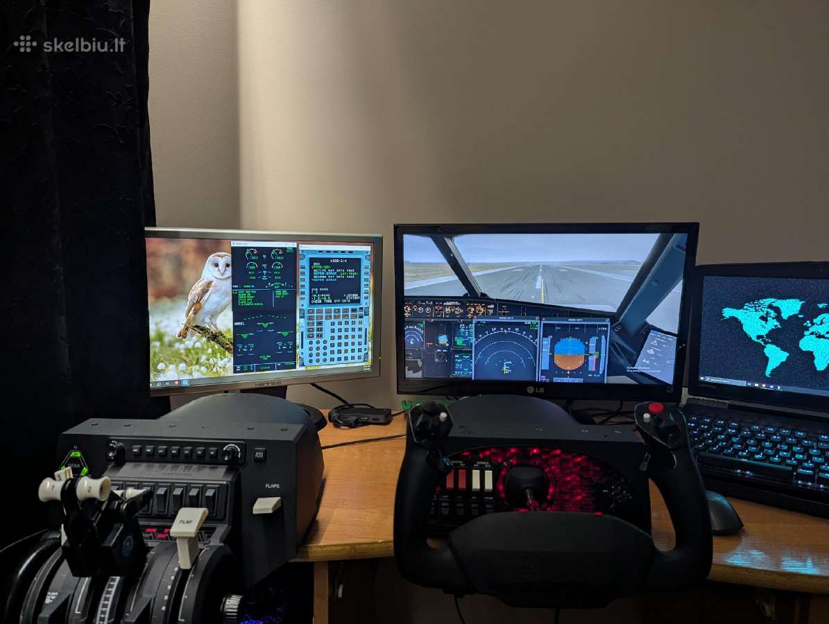 Alpha Flight Controls + Bravo Throttle Quadrant - nuotraukos Nr. 2