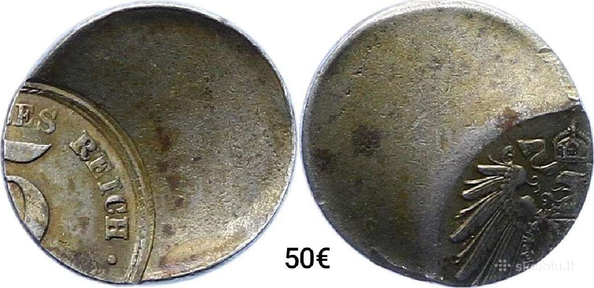 Vokietijos Reichas- Rentenpfennig, Pfennig Error - nuotraukos Nr. 6