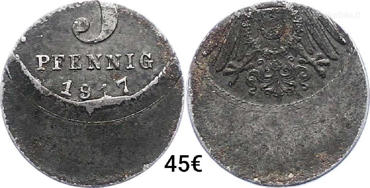 Vokietijos Reichas- Rentenpfennig, Pfennig Error - nuotraukos Nr. 8