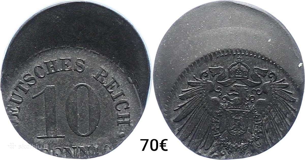 Vokietijos Reichas- Rentenpfennig, Pfennig Error - nuotraukos Nr. 9